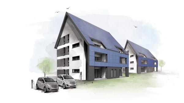 Leukefeld-Vortrag: Haus mit Solarzellen-Verkleidung
